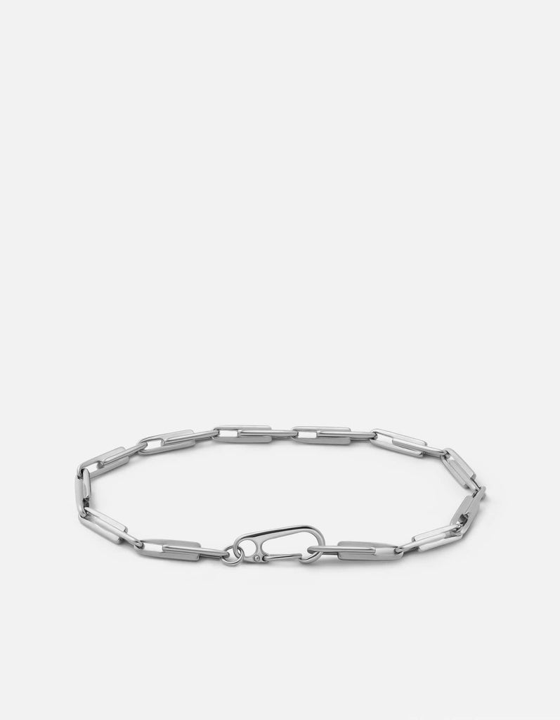 Miansai Bracelets Niro Chain Bracelet, Sterling Silver Polished Silver / M