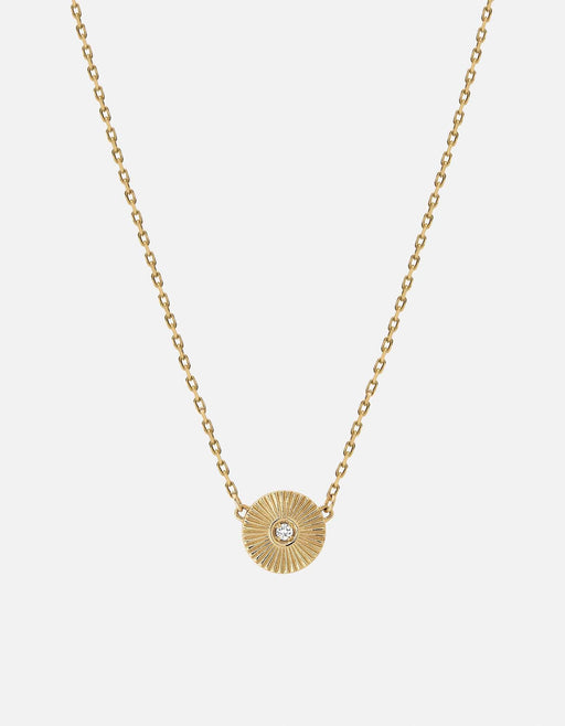 Miansai Necklaces Rey Necklace, 14k Gold Pavé
