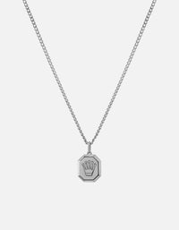 Miansai Necklaces Empire Nyle Necklace, Sterling Silver Polished Silver / 21 in. / Monogram: No