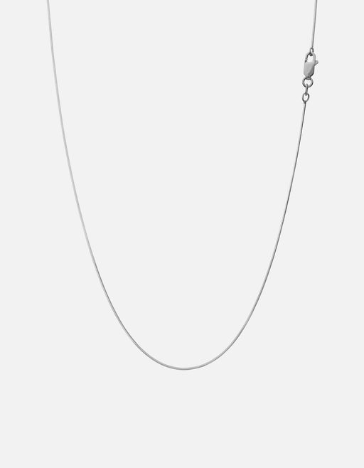 Miansai Necklaces Lynx Chain Necklace, Sterling Silver Polished Silver / 21 in.