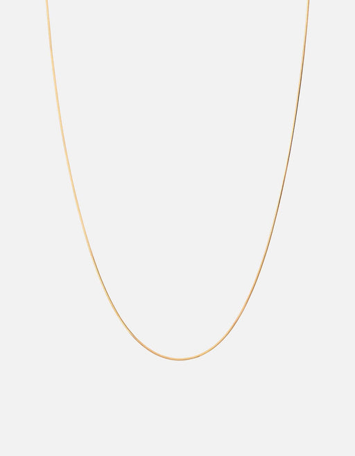 Miansai Necklaces Lynx Chain Necklace, Gold Vermeil Polished Gold / 21 in.