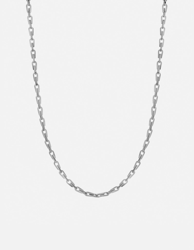 Miansai Necklaces Leon Necklace, Sterling Silver Polished Silver / 21 in.