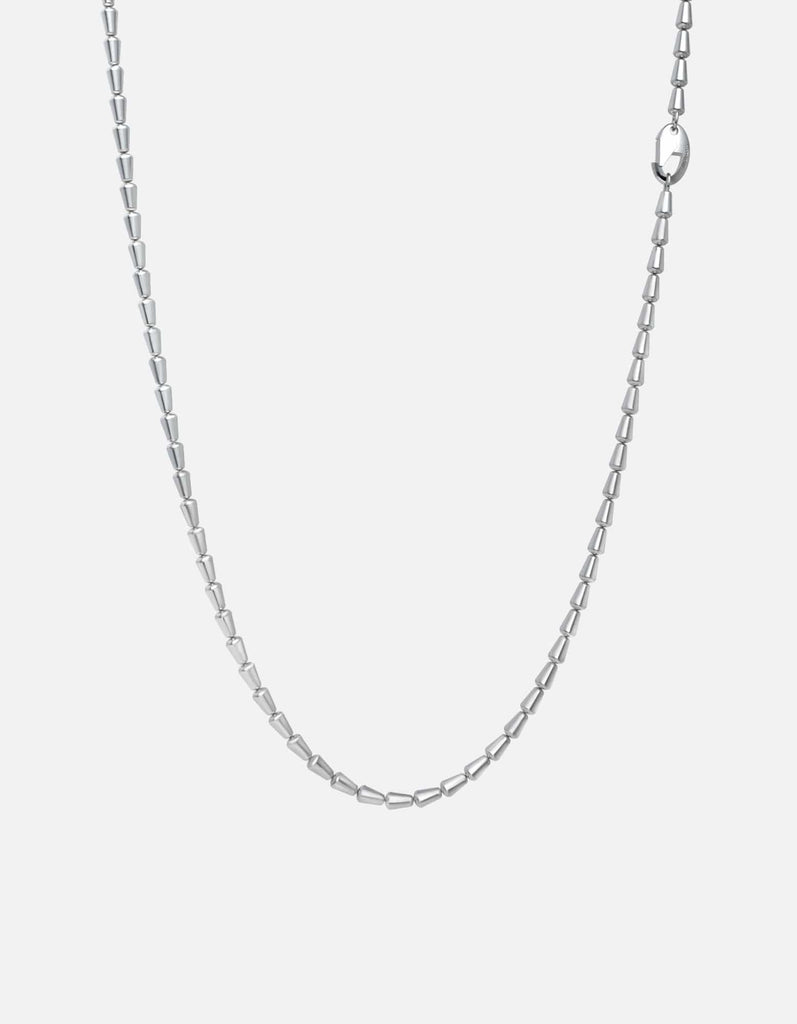 Miansai Necklaces Elara Chain Necklace, Sterling Silver Polished Silver / 22in.