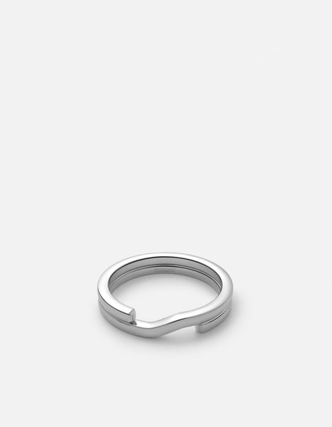 Key Ring, Sterling Silver