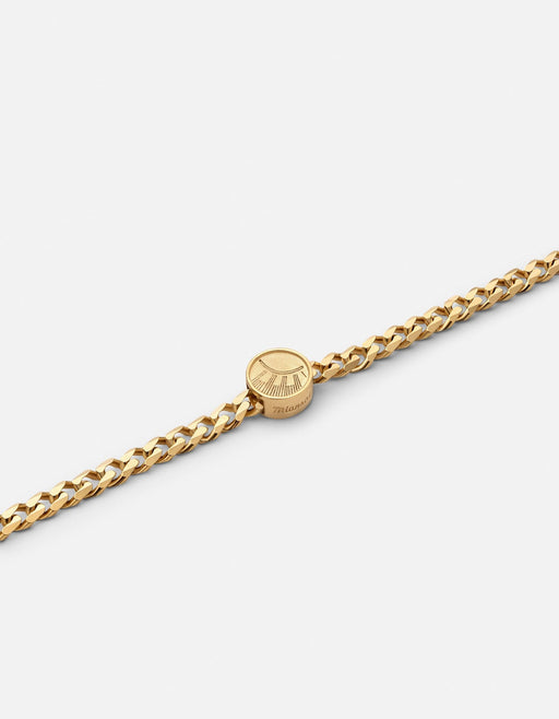 Miansai Bracelets Meridian Chain Bracelet, Gold Vermeil