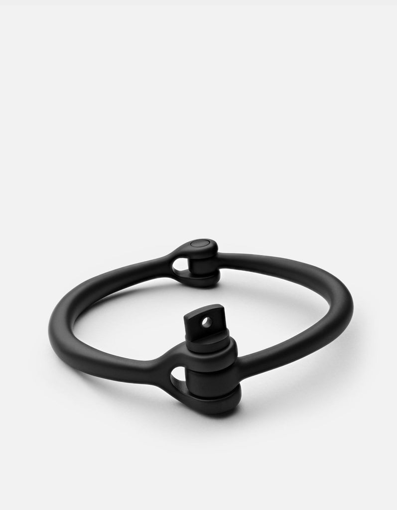 Miansai Cuffs Reeve Cuff, Noir Matte Black / L