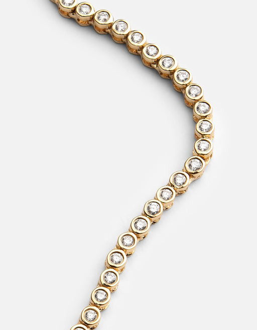 Miansai Necklaces Century Round Choker, 14k Gold Pavé Polished Yellow Gold/Pave / 15 in.