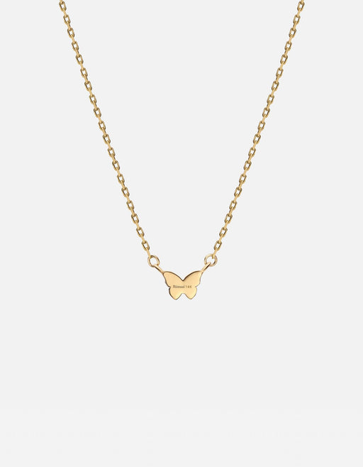 Miansai Necklaces Asa Butterfly Necklace, 14k Gold Polished Gold / 16-18 in.