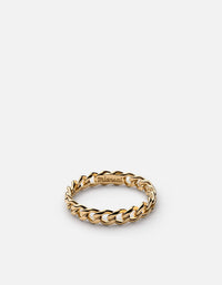 Miansai Rings Cuban Link Ring, 14k Gold Polished Gold / 8