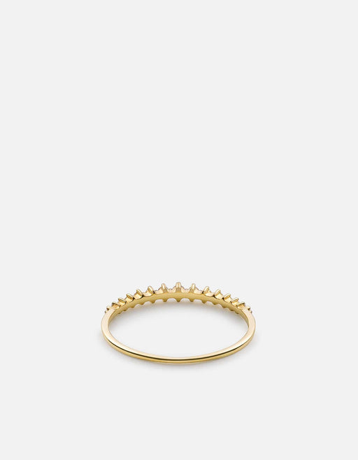 Miansai Rings Amal Ring, 14k Gold Pavé