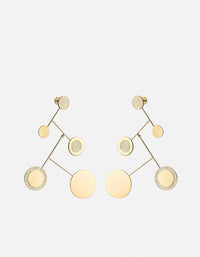 Miansai Earrings Xander Earrings, Gold Vermeil/Sapphire Polished Gold/Sapphire / Pair