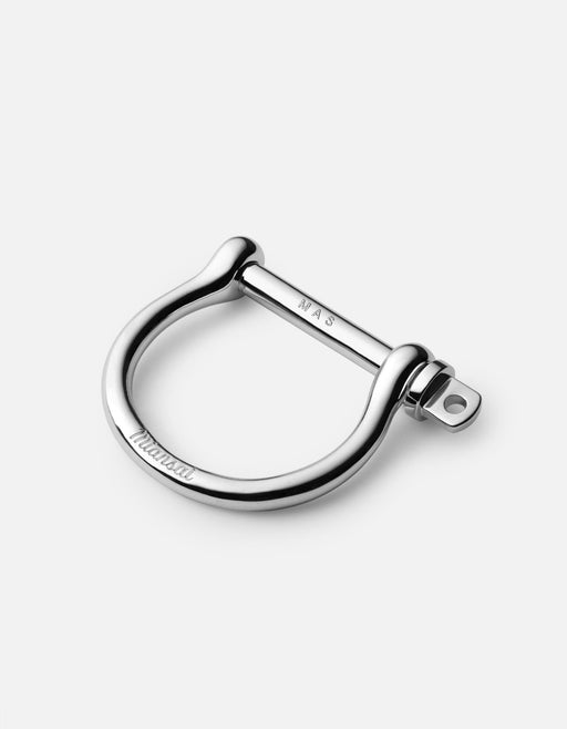 Miansai Keychains Screw Cuff Keychain, Silver