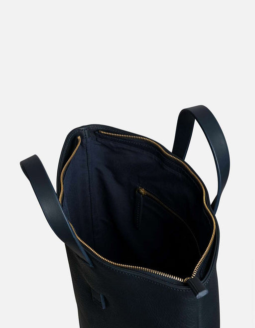 Miansai Bags Slim Tote, Textured Navy Blue Navy Blue / O/S