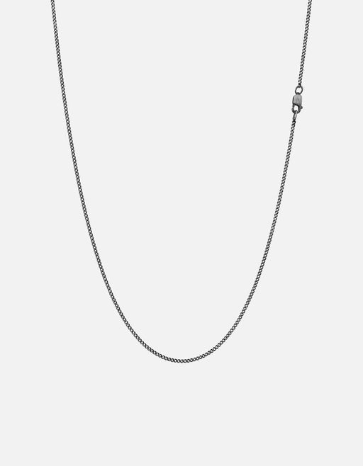 Miansai Necklaces 1.3mm Cuban Chain Necklace, Sterling Silver