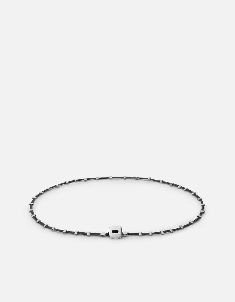 Miansai Bracelets Ita Bracelet, Sterling Silver Black / M