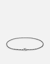 Miansai Bracelets Ita Bracelet, Sterling Silver Black / M