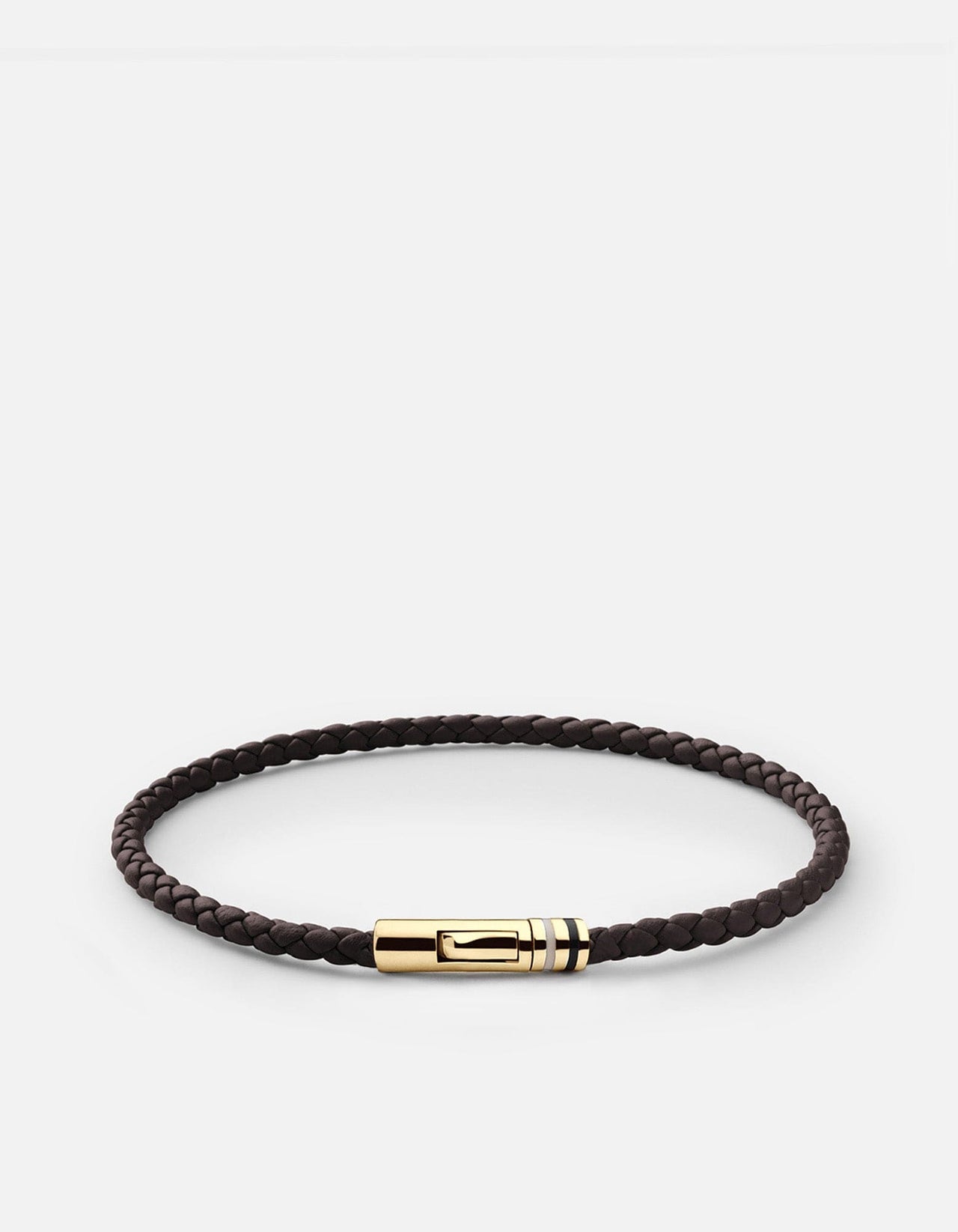 Juno Leather Bracelet, Gold Vermeil | Men's Bracelets | Miansai