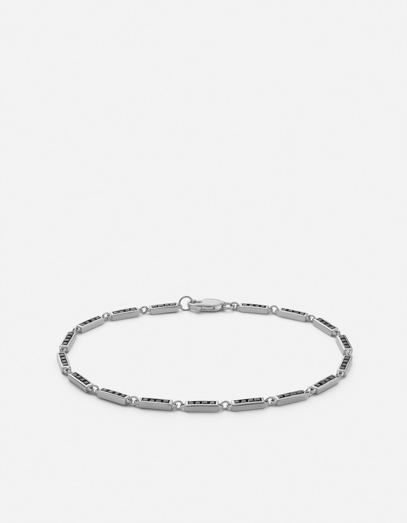 Totem Onyx Bracelet, Sterling Silver | Men's Bracelets | Miansai
