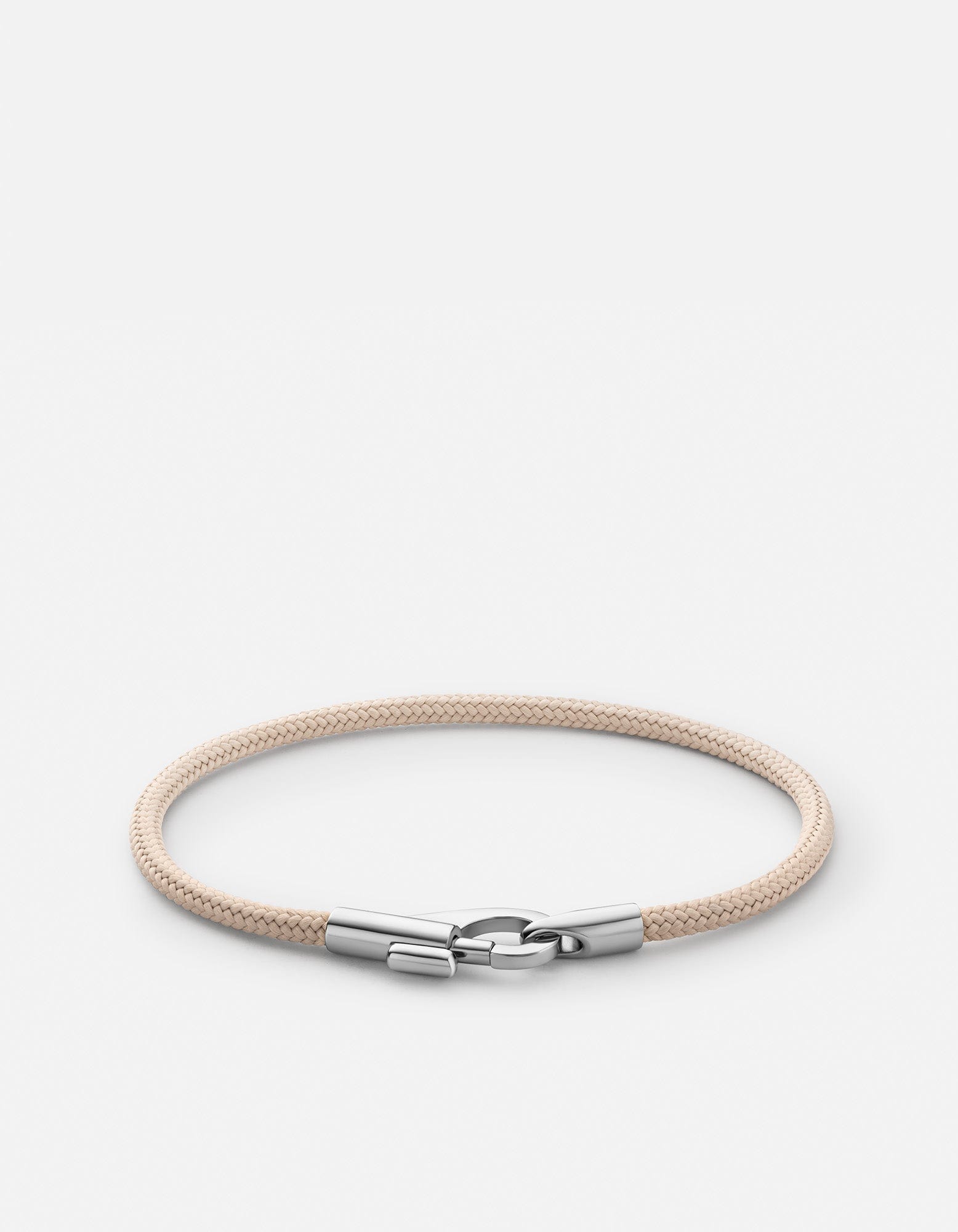 Miansai Sterling Silver Rope Chain Bracelet
