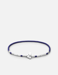 Miansai Bracelets Kiran Lapis Bracelet, Sterling Silver Blue / M