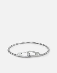 Miansai Bracelets Dima Chain Bracelet, Sterling Silver Polished Silver / M