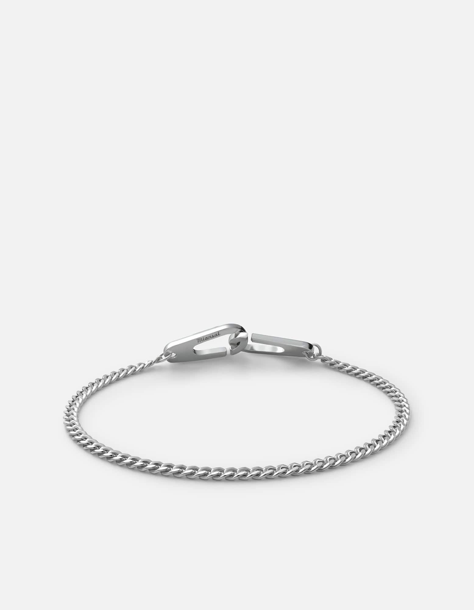 アクセサリー meian sterling silver chain bracelet Niro Chain Bracelet, Sterling Silver | Men's Bracelets | Miansai
