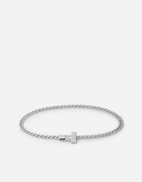 Miansai Bracelets Bode Chain Bracelet, Sterling Silver Polished Silver / S