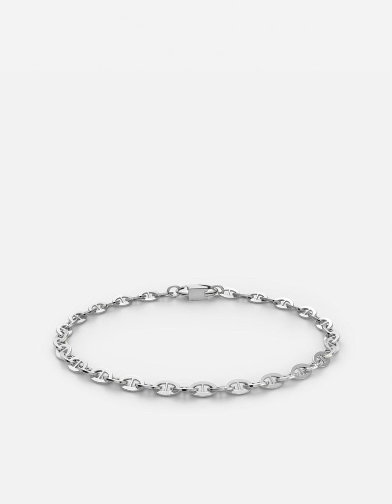 Miansai Bracelets Sven Chain Bracelet, Sterling Silver