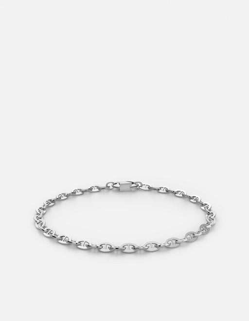Miansai Bracelets Sven Chain Bracelet, Sterling Silver