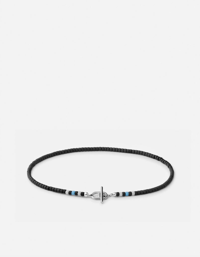 Miansai Bracelets Avi Bracelet, Sterling Silver / Black Black / S