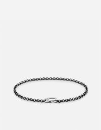 Miansai Bracelets Rolo Clip Bracelet, Sterling Silver Polished Silver / M