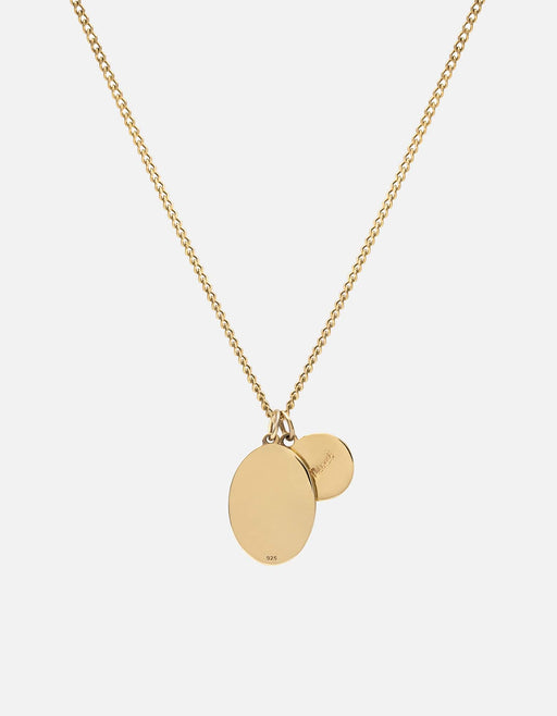 Miansai Necklaces Mini Dove Necklace, Gold Vermeil