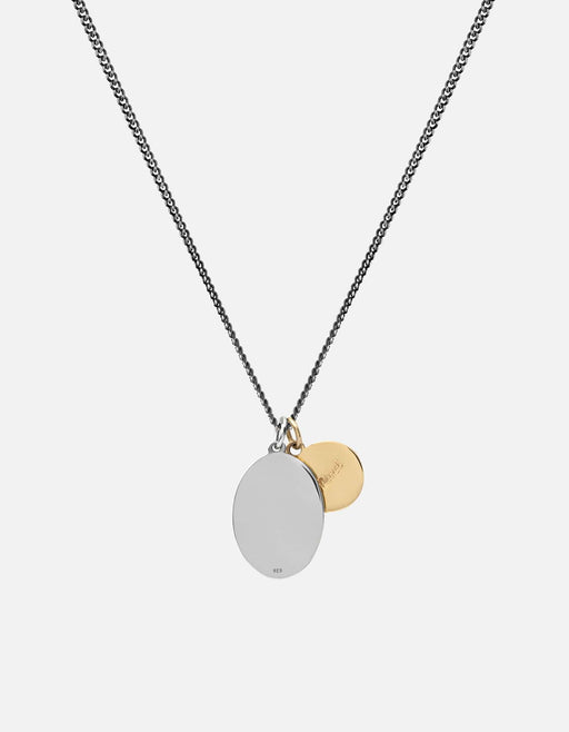 Miansai Necklaces Mini Dove Necklace, Sterling Silver/Gold