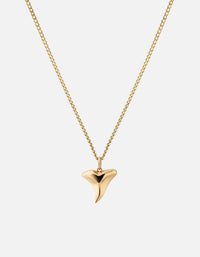 Miansai Necklaces Shark Tooth Necklace, Gold Vermeil Polished Gold / 18 in.