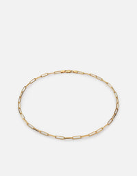Miansai Necklaces Volt Link Choker, Gold Vermeil Polished Gold / 15 in.