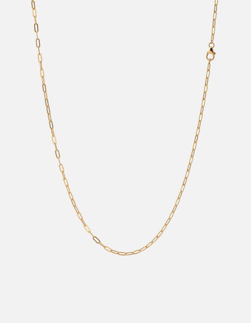 Miansai Necklaces 2.5mm Volt Link Cable Chain Necklace, Gold