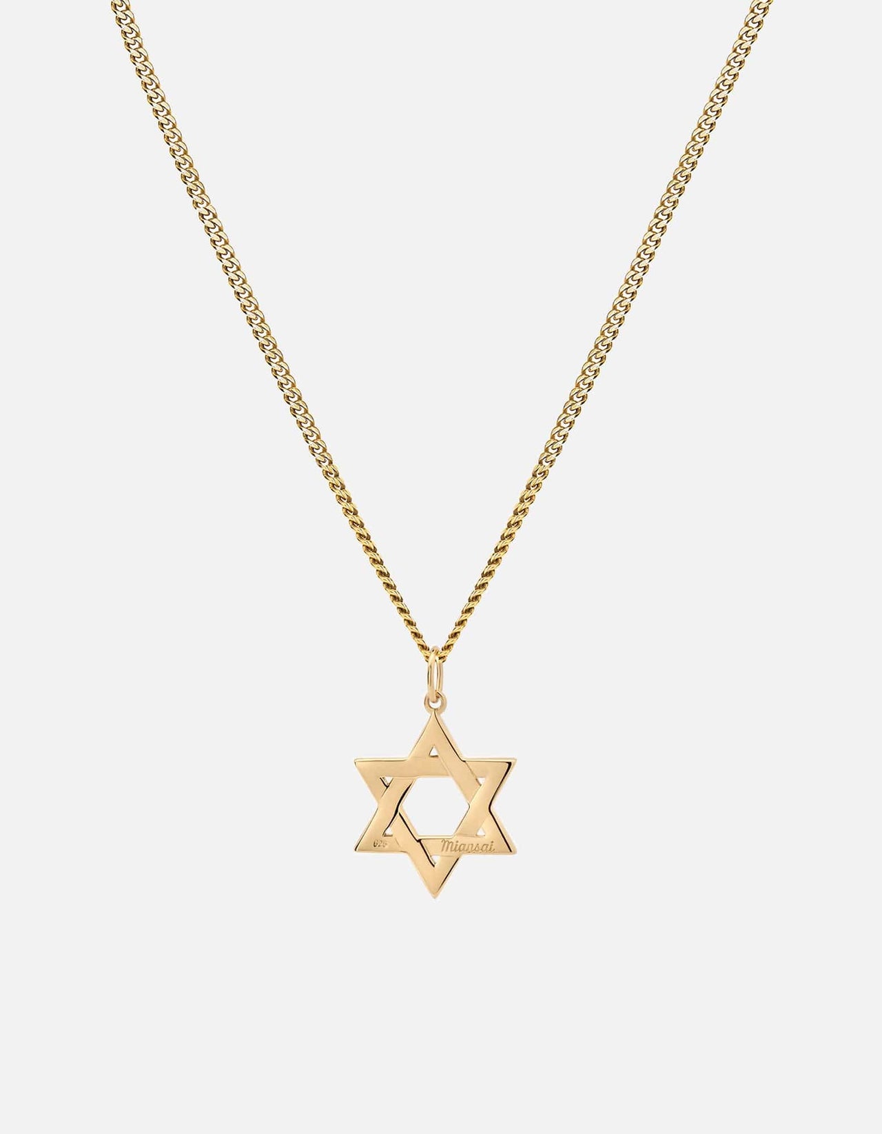 Star of David I Necklace, 14k Yellow Gold | Men's Necklaces | Miansai