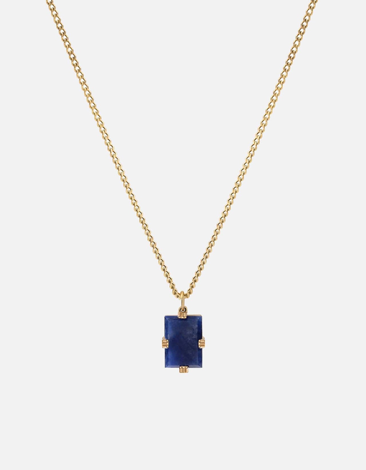 Lennox Sodalite Pendant Necklace, Gold Vermeil | Women's Necklaces