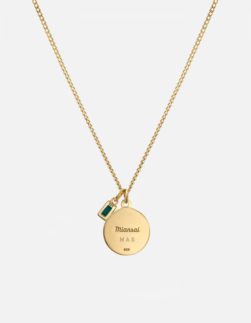 Miansai Necklaces Meridian Quartz Necklace, Gold Vermeil