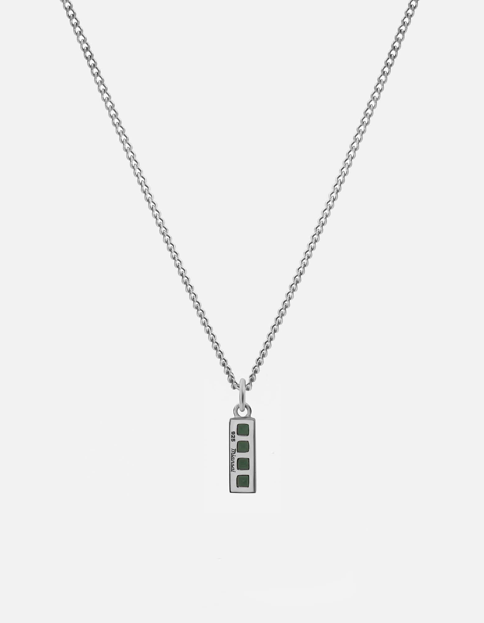 Totem Quartz Pendant Necklace, Sterling Silver | Men\'s Necklaces | Miansai