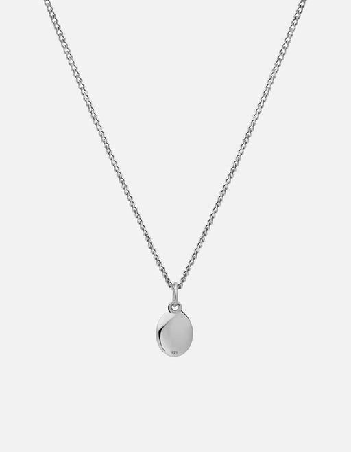 Miansai Necklaces Portal Necklace, Sterling Silver/Blue