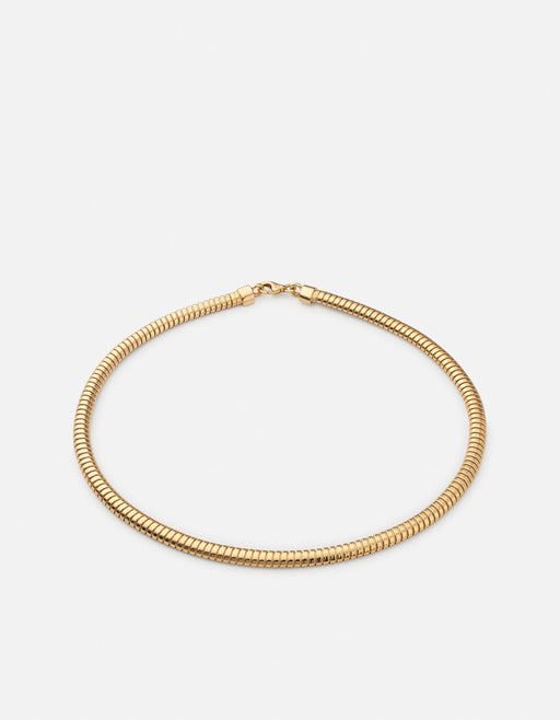 Miansai Necklaces Hana Choker, Gold Vermeil Polished Gold / 15 in.
