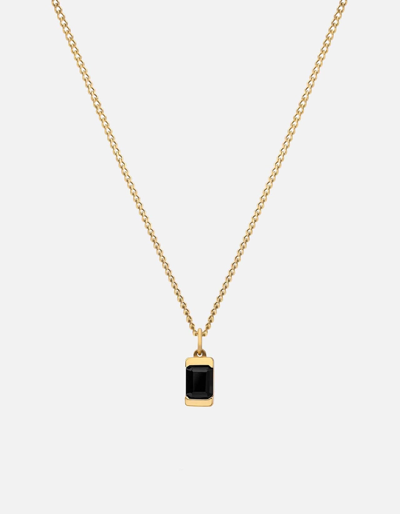 Buy Attractive Black Onyx Diamond Desired Necklace Online | ORRA