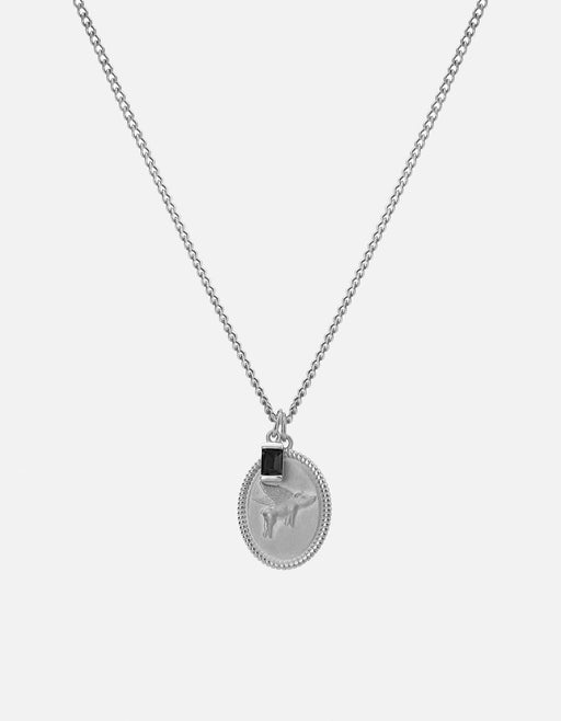 Miansai Necklaces When Pigs Fly Spinels Necklace, Sterling Silver Black / 21 in.
