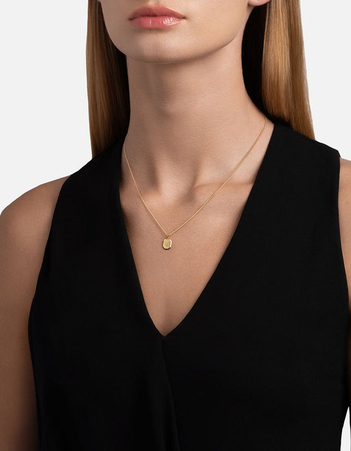 Miansai Necklaces Taurus Nyle Necklace, Gold Vermeil