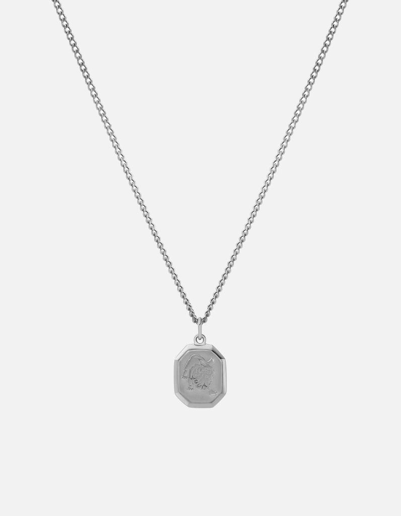 Miansai Necklaces Leo Nyle Necklace, Sterling Silver Polished Silver / 21 in. / Monogram: No
