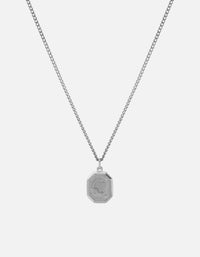 Miansai Necklaces Leo Nyle Necklace, Sterling Silver Polished Silver / 21 in. / Monogram: No
