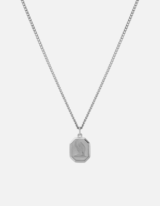 Miansai Necklaces Virgo Nyle Necklace, Sterling Silver Polished Silver / 21 in. / Monogram: No