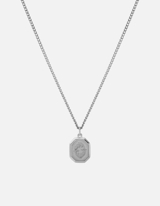 Miansai Necklaces Zodiac Nyle Necklace, Sterling Silver Pisces/Polished Silver / 21 in. / Monogram: No