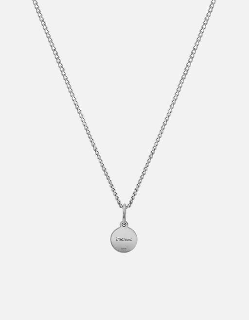 Miansai Necklaces Ojos Necklace, Sterling Silver/Linen